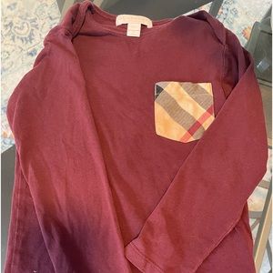 ⭐️Burberry Toddler shirt 3y